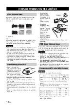 Preview for 54 page of Yamaha TSX-140 Owner'S Manual