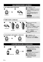 Preview for 118 page of Yamaha TSX-140 Owner'S Manual