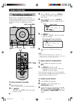 Preview for 20 page of Yamaha TSX-15 Owner'S Manual