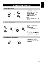 Preview for 9 page of Yamaha TSX-70BR Owner'S Manual