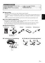 Preview for 27 page of Yamaha TSX-70BR Owner'S Manual