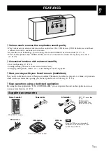 Preview for 5 page of Yamaha TSX-B141 Owner'S Manual