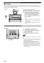 Preview for 16 page of Yamaha TSX-B141 Owner'S Manual