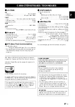 Preview for 63 page of Yamaha TSX-B141 Owner'S Manual