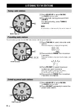 Preview for 8 page of Yamaha TSX-B15 Owner'S Manual