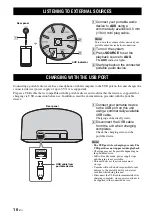 Preview for 12 page of Yamaha TSX-B15 Owner'S Manual