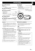 Preview for 15 page of Yamaha TSX-B15 Owner'S Manual