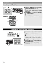 Preview for 18 page of Yamaha TSX-B232 Owner'S Manual