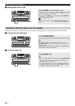 Preview for 22 page of Yamaha TSX-B235 Owner'S Manual