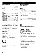 Preview for 84 page of Yamaha TSX-B235 Owner'S Manual