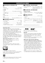 Preview for 168 page of Yamaha TSX-B235 Owner'S Manual