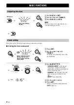 Preview for 8 page of Yamaha TSX-B72WH Owner'S Manual