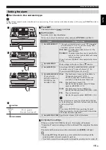 Предварительный просмотр 17 страницы Yamaha TSX-D232 Owner'S Manual