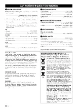 Preview for 48 page of Yamaha TSX-D232 Owner'S Manual