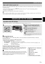 Preview for 61 page of Yamaha TSX-D232 Owner'S Manual