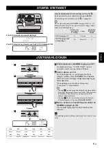 Preview for 79 page of Yamaha TSX-D232 Owner'S Manual