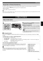 Предварительный просмотр 85 страницы Yamaha TSX-D232 Owner'S Manual