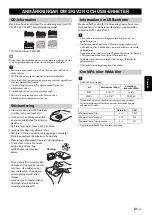 Preview for 95 page of Yamaha TSX-D232 Owner'S Manual