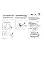 Preview for 5 page of Yamaha TT-400URS Owner'S Manual