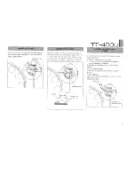 Preview for 9 page of Yamaha TT-400URS Owner'S Manual