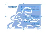 Yamaha TT-R 110 Owner'S Manual preview