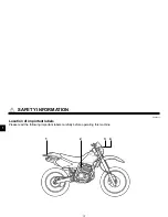 Preview for 18 page of Yamaha TT-R Owner'S Manual