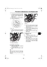 Preview for 73 page of Yamaha TT-R110E Owner'S Manual