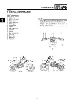 Preview for 28 page of Yamaha TT-R125(M) Owner'S Service Manual