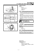 Preview for 274 page of Yamaha TT-R125(N) 2000 Owner'S Service Manual