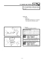 Preview for 278 page of Yamaha TT-R125(N) 2000 Owner'S Service Manual