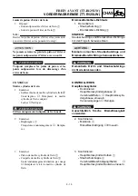 Preview for 395 page of Yamaha TT-R125(N) 2000 Owner'S Service Manual