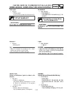 Preview for 345 page of Yamaha TT-R125(N) Owner'S Service Manual