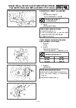 Preview for 186 page of Yamaha TT-R125(R) 2002 Owner'S Service Manual