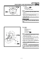 Preview for 422 page of Yamaha TT-R125(R) 2002 Owner'S Service Manual