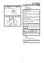 Preview for 292 page of Yamaha TT-R125(S) 2003 Owner'S Service Manual