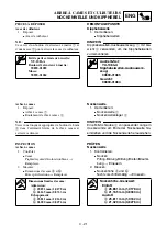 Preview for 301 page of Yamaha TT-R125(S) 2003 Owner'S Service Manual