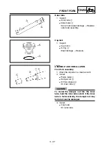 Preview for 498 page of Yamaha TT-R125(S) 2003 Owner'S Service Manual