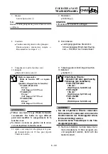 Preview for 503 page of Yamaha TT-R125(S) 2003 Owner'S Service Manual