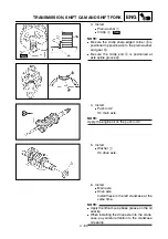 Preview for 428 page of Yamaha TT-R125(W) 2006 Owner'S Service Manual