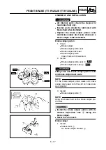 Preview for 464 page of Yamaha TT-R125(W) 2006 Owner'S Service Manual