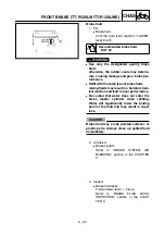 Preview for 474 page of Yamaha TT-R125(W) 2006 Owner'S Service Manual