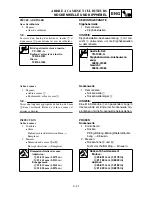 Preview for 307 page of Yamaha TT-R125(W) Owner'S Service Manual