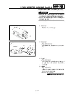 Предварительный просмотр 206 страницы Yamaha TT-R125 Owner'S Service Manual