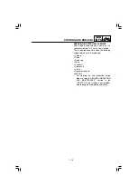 Preview for 33 page of Yamaha TT-R125E(W) Owner'S Service Manual