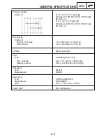 Предварительный просмотр 26 страницы Yamaha TT-R125EY Service Manual