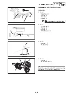 Предварительный просмотр 101 страницы Yamaha TT-R125EY Service Manual