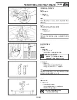 Предварительный просмотр 198 страницы Yamaha TT-R125EY Service Manual