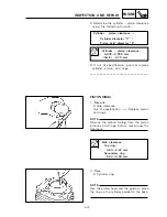 Preview for 131 page of Yamaha TT-R230 Service Manual