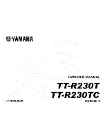 Предварительный просмотр 1 страницы Yamaha TT-R230T Owner'S Manual