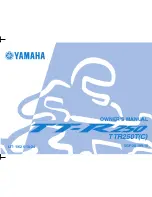 Yamaha TT-R250 Owner'S Manual preview